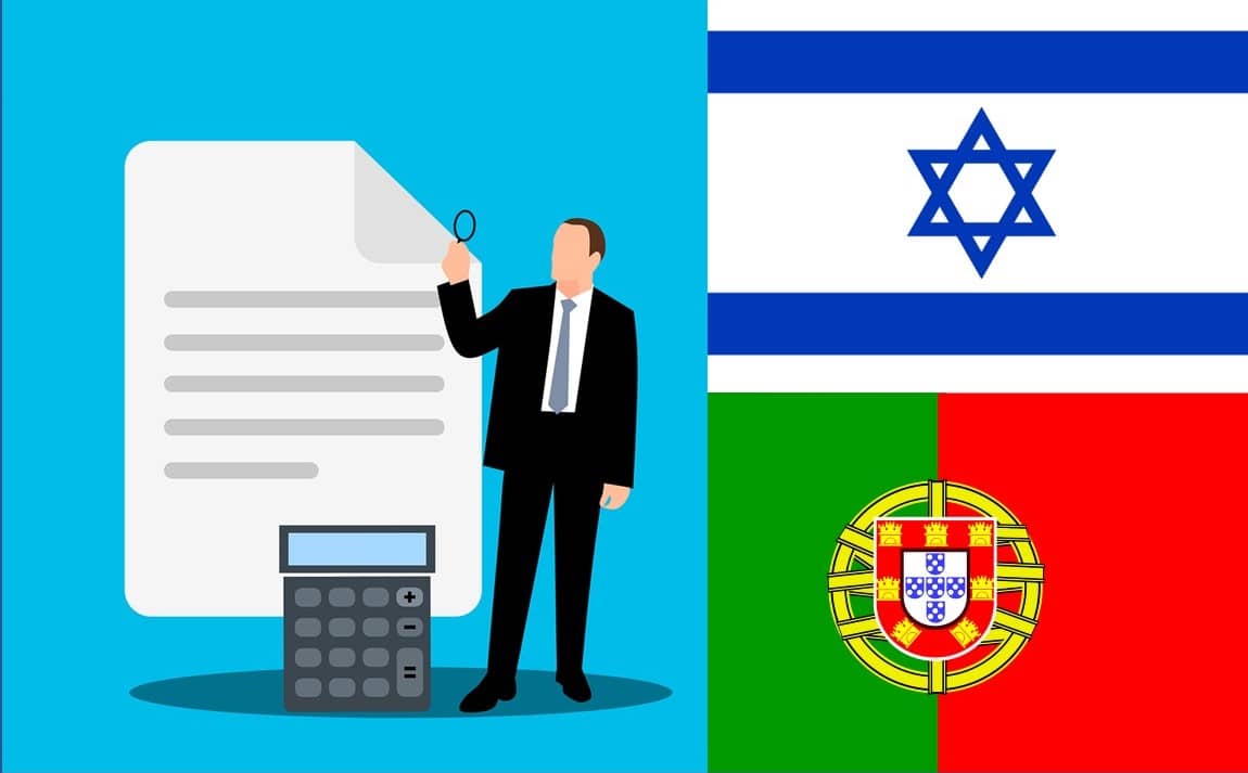 דגלי ישראל ופורטוגל